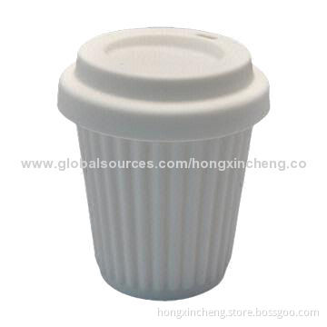 Silicone Coffee Cups with Lid, Very Easy to Clean